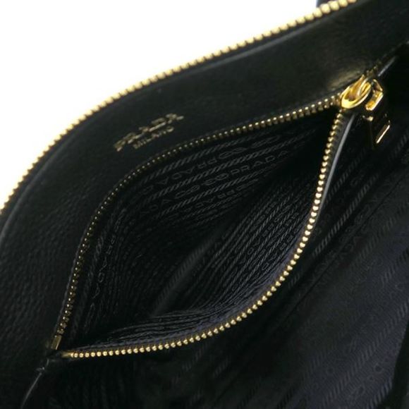 Prada Leather Black Shoulder Bag - Picture 7 of 9